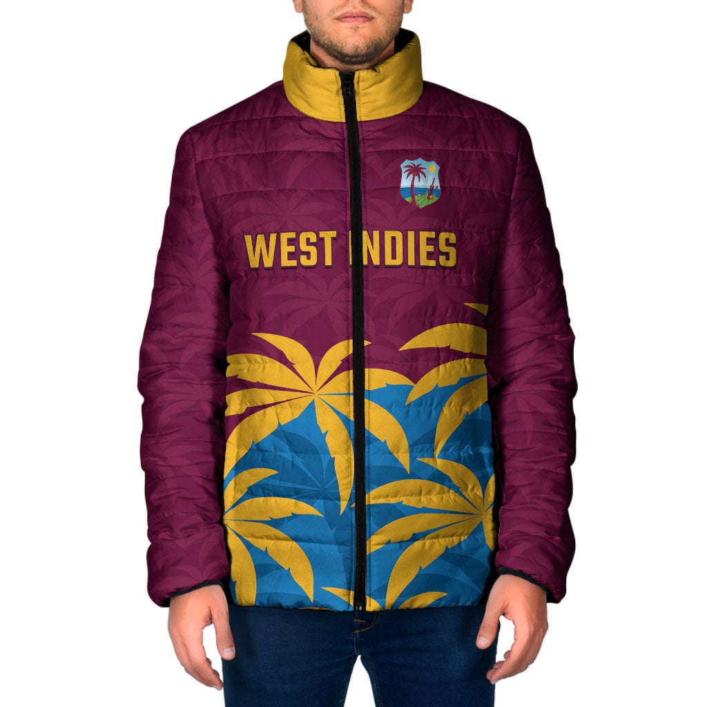 Custom West Indies Cricket Padded Jacket The Maroons Calypso Heritage