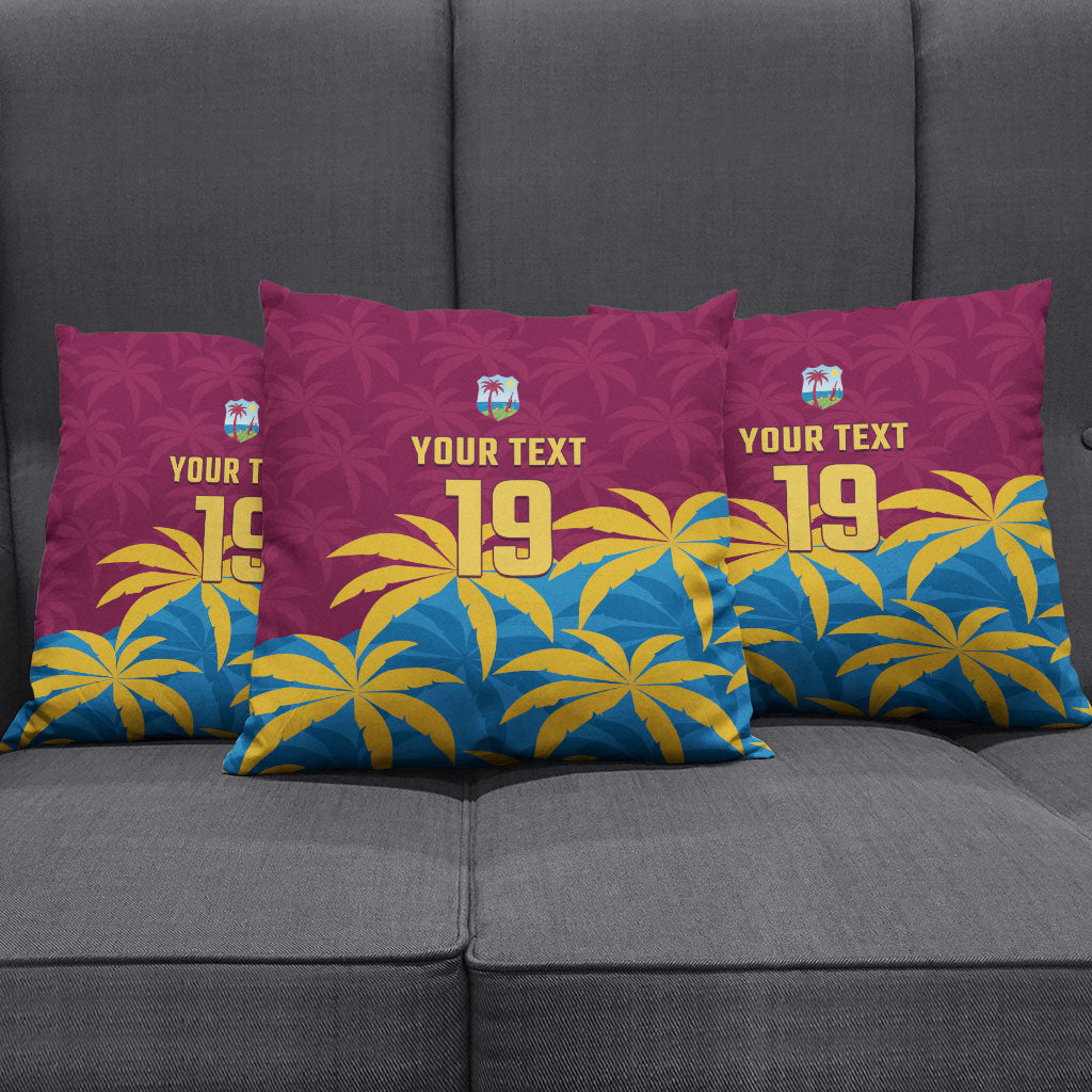 Custom West Indies Cricket Pillow Cover The Maroons Calypso Heritage