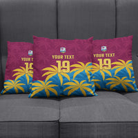 Custom West Indies Cricket Pillow Cover The Maroons Calypso Heritage