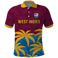 Custom West Indies Cricket Polo Shirt The Maroons Calypso Heritage