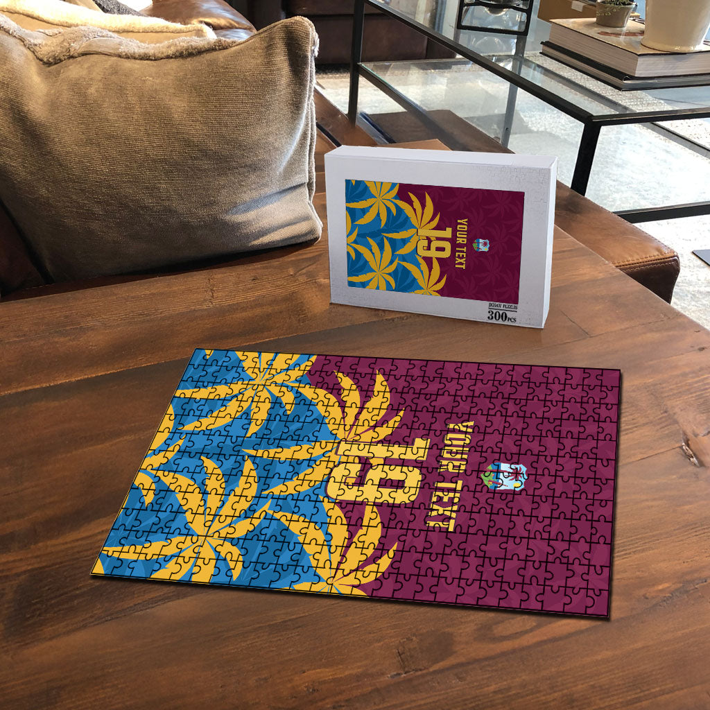 Custom West Indies Cricket Puzzle The Maroons Calypso Heritage