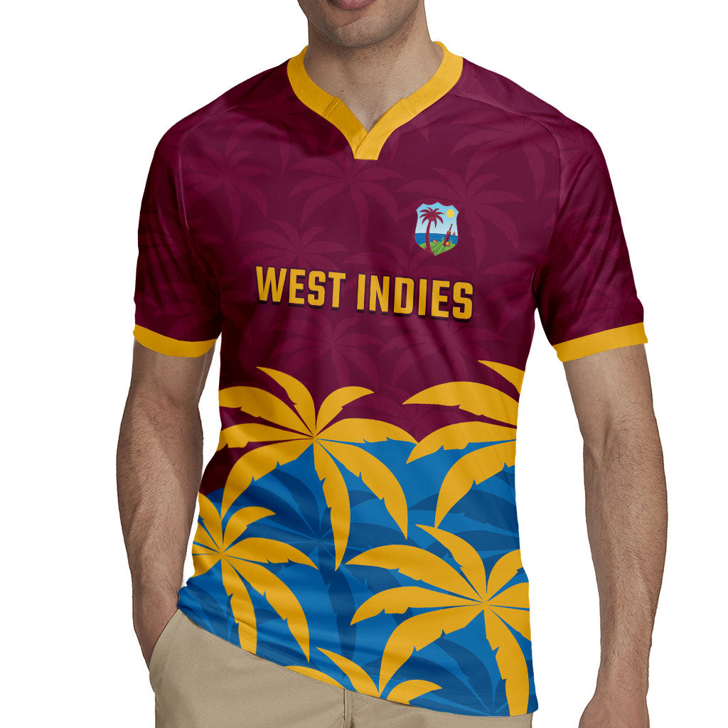 Custom West Indies Cricket Rugby Jersey The Maroons Calypso Heritage