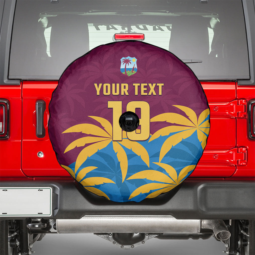 Custom West Indies Cricket Spare Tire Cover The Maroons Calypso Heritage