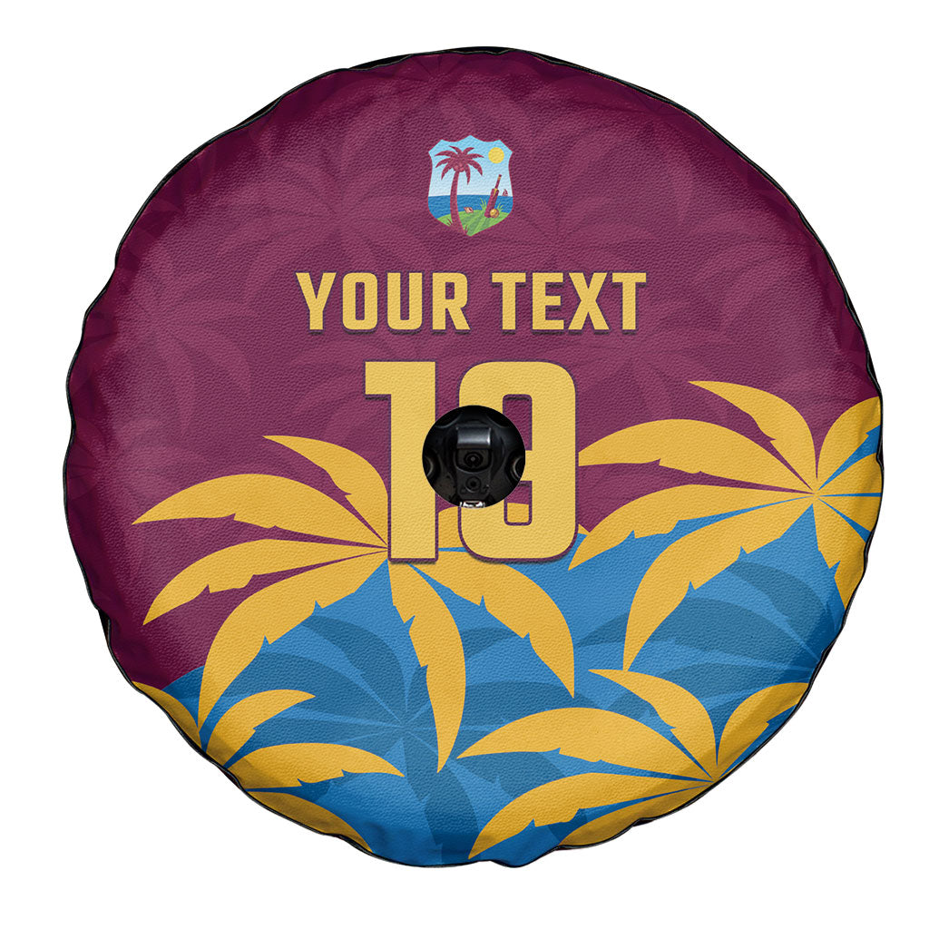 Custom West Indies Cricket Spare Tire Cover The Maroons Calypso Heritage