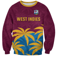 Custom West Indies Cricket Sweatshirt The Maroons Calypso Heritage