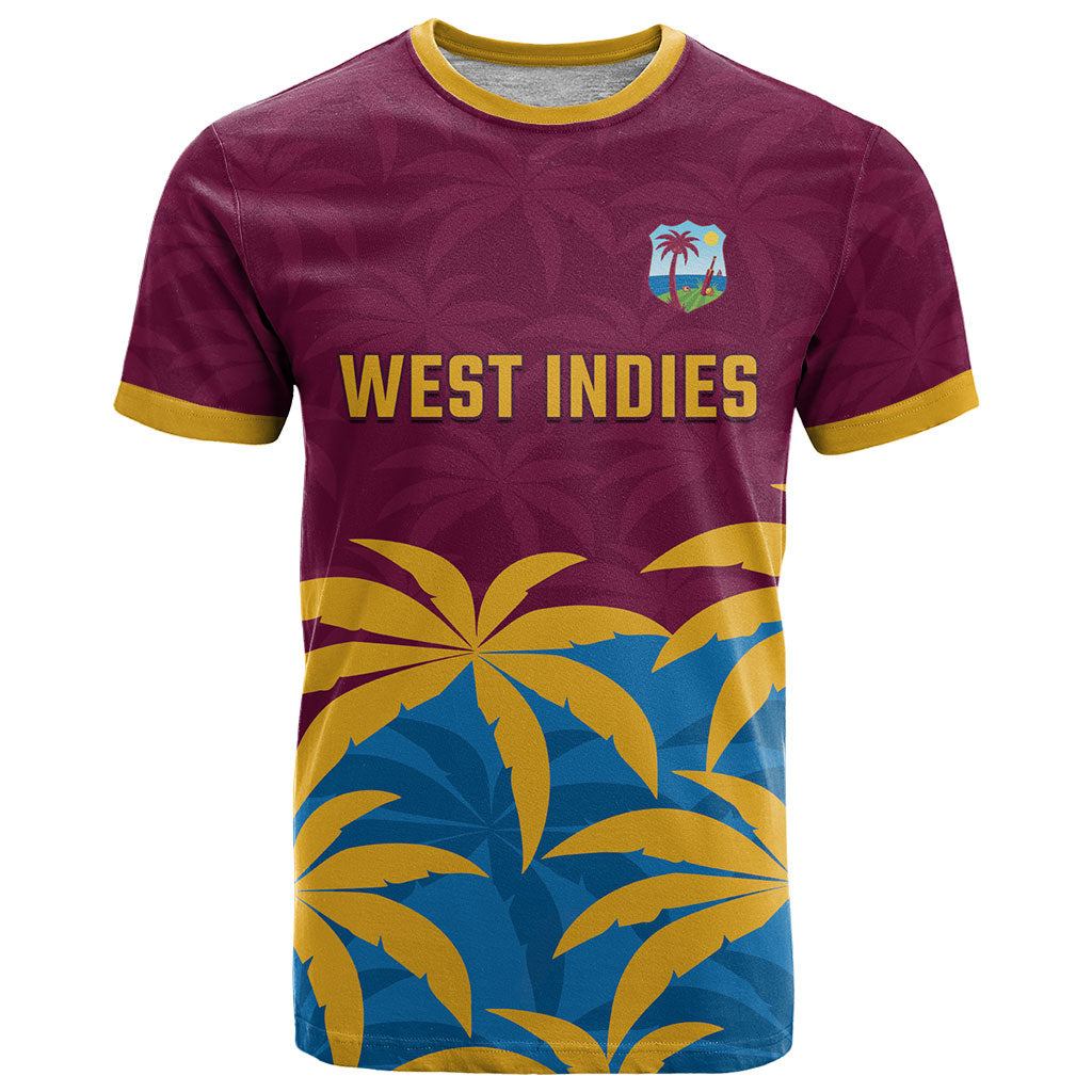 Custom West Indies Cricket T Shirt The Maroons Calypso Heritage