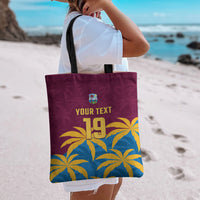 Custom West Indies Cricket Tote Bag The Maroons Calypso Heritage