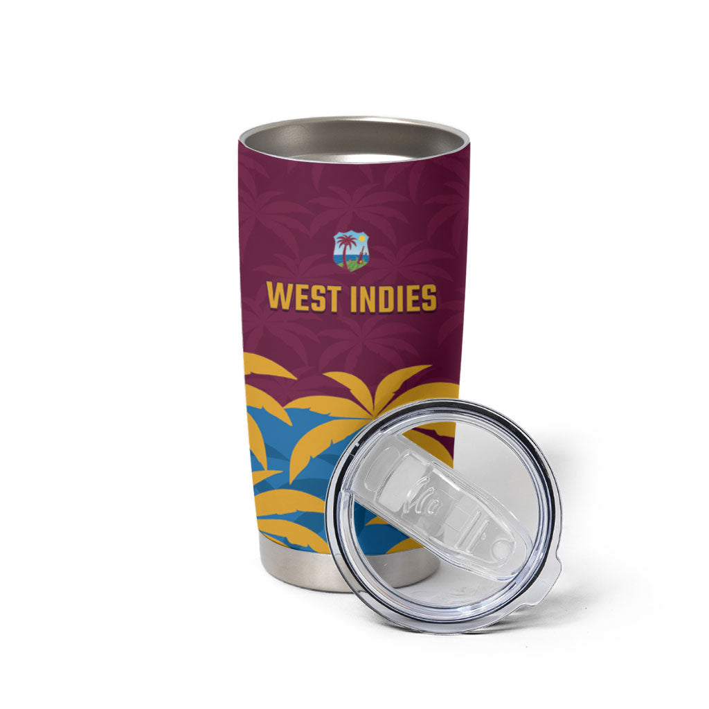 Custom West Indies Cricket Tumbler Cup The Maroons Calypso Heritage