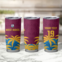 Custom West Indies Cricket Tumbler Cup The Maroons Calypso Heritage
