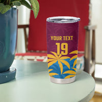 Custom West Indies Cricket Tumbler Cup The Maroons Calypso Heritage