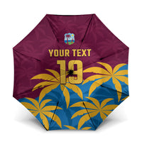 Custom West Indies Cricket Umbrella The Maroons Calypso Heritage