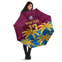 Custom West Indies Cricket Umbrella The Maroons Calypso Heritage