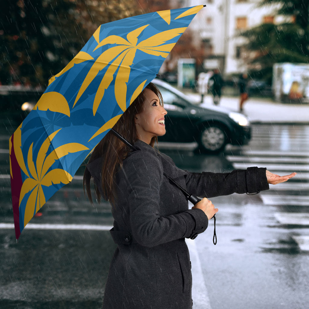 Custom West Indies Cricket Umbrella The Maroons Calypso Heritage