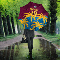 Custom West Indies Cricket Umbrella The Maroons Calypso Heritage