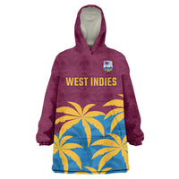 Custom West Indies Cricket Wearable Blanket Hoodie The Maroons Calypso Heritage