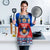 Personalized Serbia Christmas Apron Eagle with Cesnica Christmas Bread - Wonder Print Shop