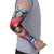 Personalized Serbia Christmas Arm Sleeves Eagle with Cesnica Christmas Bread - Wonder Print Shop