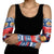 Personalized Serbia Christmas Arm Sleeves Eagle with Cesnica Christmas Bread - Wonder Print Shop