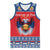 Personalized Serbia Christmas Basketball Jersey Eagle with Cesnica Christmas Bread - Wonder Print Shop