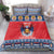 Personalized Serbia Christmas Bedding Set Eagle with Cesnica Christmas Bread - Wonder Print Shop