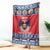 Personalized Serbia Christmas Blanket Eagle with Cesnica Christmas Bread - Wonder Print Shop