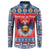 Personalized Serbia Christmas Button Sweatshirt Eagle with Cesnica Christmas Bread - Wonder Print Shop
