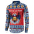 Personalized Serbia Christmas Button Sweatshirt Eagle with Cesnica Christmas Bread - Wonder Print Shop