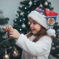 Personalized Serbia Christmas Santa Hat Eagle with Cesnica Christmas Bread - Wonder Print Shop