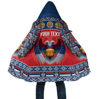 Personalized Serbia Christmas Cloak Eagle with Cesnica Christmas Bread - Wonder Print Shop