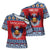 Personalized Serbia Christmas Cross Shoulder Shirt Eagle with Cesnica Christmas Bread - Wonder Print Shop