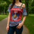 Personalized Serbia Christmas Cross Shoulder Shirt Eagle with Cesnica Christmas Bread - Wonder Print Shop