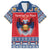 Personalized Serbia Christmas Family Matching Puletasi and Hawaiian Shirt Eagle with Cesnica Christmas Bread - Wonder Print Shop