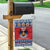 Personalized Serbia Christmas Garden Flag Eagle with Cesnica Christmas Bread - Wonder Print Shop