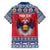 Personalized Serbia Christmas Hawaiian Shirt Eagle with Cesnica Christmas Bread - Wonder Print Shop