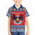 Personalized Serbia Christmas Kid Hawaiian Shirt Eagle with Cesnica Christmas Bread - Wonder Print Shop