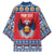 Personalized Serbia Christmas Kimono Eagle with Cesnica Christmas Bread - Wonder Print Shop