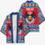 Personalized Serbia Christmas Kimono Eagle with Cesnica Christmas Bread - Wonder Print Shop