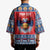 Personalized Serbia Christmas Kimono Eagle with Cesnica Christmas Bread - Wonder Print Shop