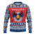 Personalized Serbia Christmas Ugly Christmas Sweater Eagle with Cesnica Christmas Bread - Wonder Print Shop
