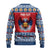 Personalized Serbia Christmas Ugly Christmas Sweater Eagle with Cesnica Christmas Bread - Wonder Print Shop