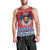 Personalized Serbia Christmas Men Tank Top Eagle with Cesnica Christmas Bread - Wonder Print Shop