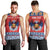 Personalized Serbia Christmas Men Tank Top Eagle with Cesnica Christmas Bread - Wonder Print Shop