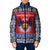Personalized Serbia Christmas Padded Jacket Eagle with Cesnica Christmas Bread - Wonder Print Shop
