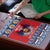 Personalized Serbia Christmas Puzzle Eagle with Cesnica Christmas Bread - Wonder Print Shop