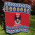 Personalized Serbia Christmas Quilt Eagle with Cesnica Christmas Bread - Wonder Print Shop