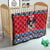 Personalized Serbia Christmas Quilt Eagle with Cesnica Christmas Bread - Wonder Print Shop