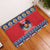 Personalized Serbia Christmas Rubber Doormat Eagle with Cesnica Christmas Bread - Wonder Print Shop