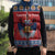 Personalized Serbia Christmas Sleeveless Puffer Jacket Eagle with Cesnica Christmas Bread - Wonder Print Shop