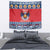 Personalized Serbia Christmas Tapestry Eagle with Cesnica Christmas Bread - Wonder Print Shop
