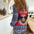 Personalized Serbia Christmas Women Casual Shirt Eagle with Cesnica Christmas Bread - Wonder Print Shop
